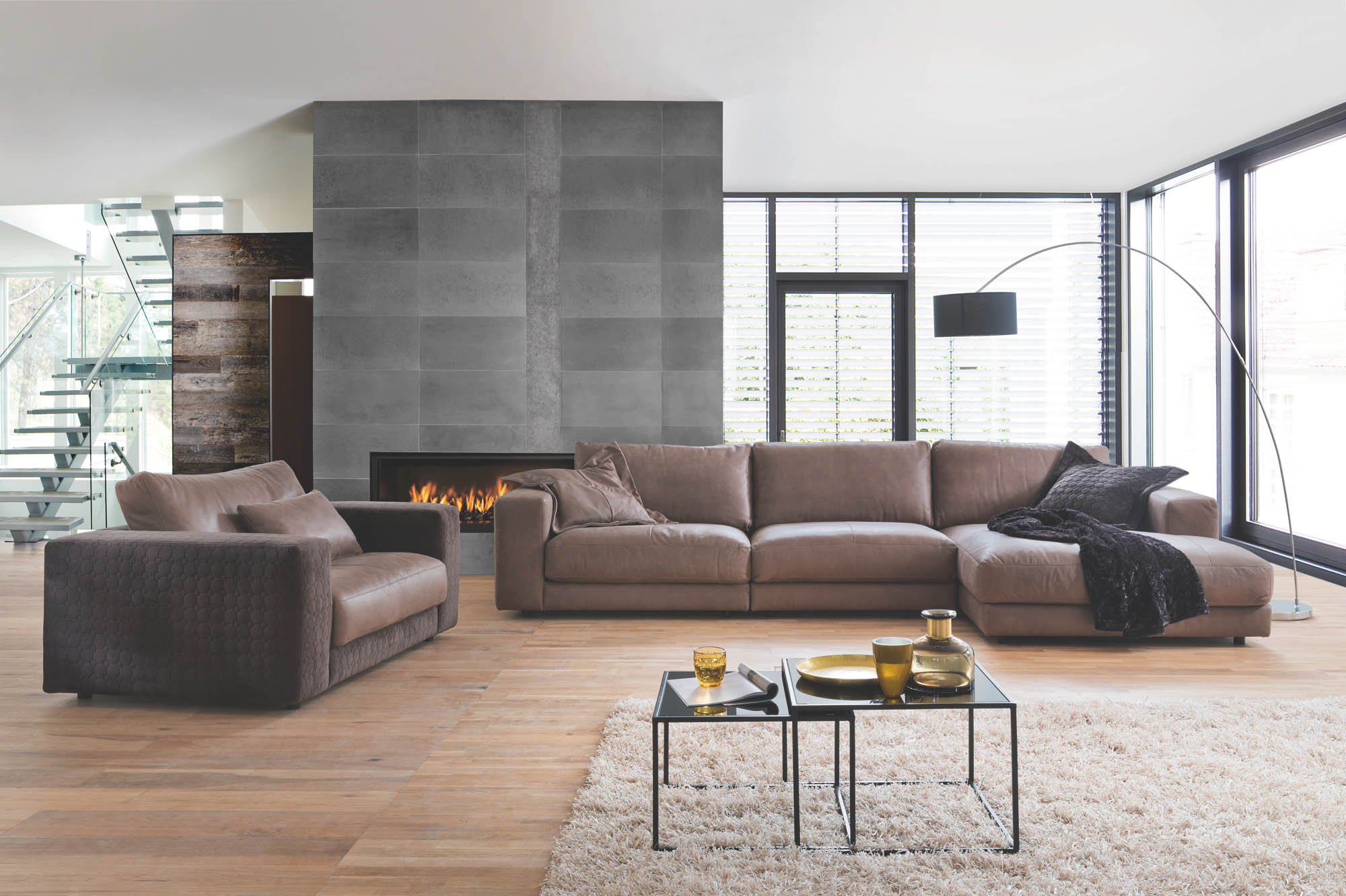 Wohnlandschaft Stilecht Premium High End